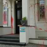 CDU-Parteizentrale Hamburg: Farbattacke auf Hamburger CDU-Parteizentrale