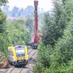 Entgleister Regionalexpress: Zugunglück: Bergung dauert weiter an