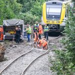 Katastropheneinsatz: Bahnstrecke nach Zugunglück noch wochenlang gesperrt