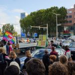 Autobahnbau: A100: Fußgänger demonstrieren gegen Bauabschnitt